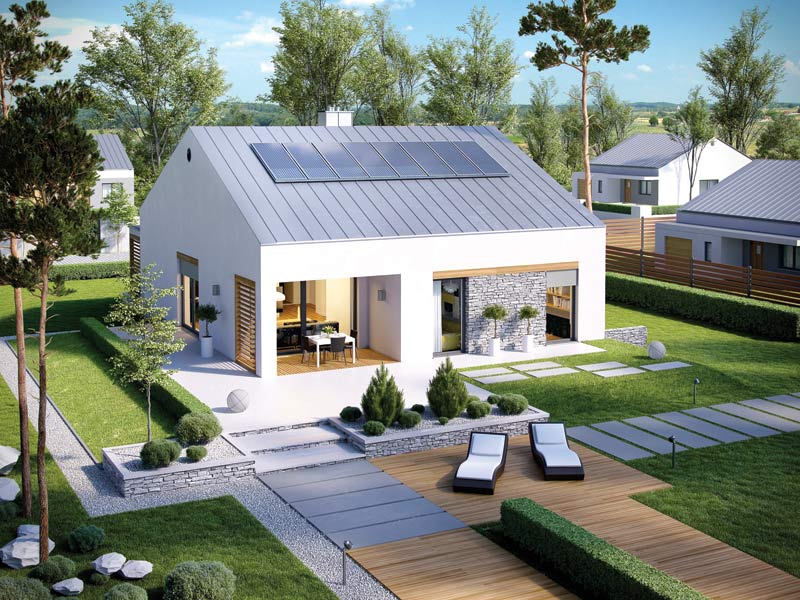Ralf G1 – nowoczesny i energooszczędny projekt domu z dopłatą w programie MdM
